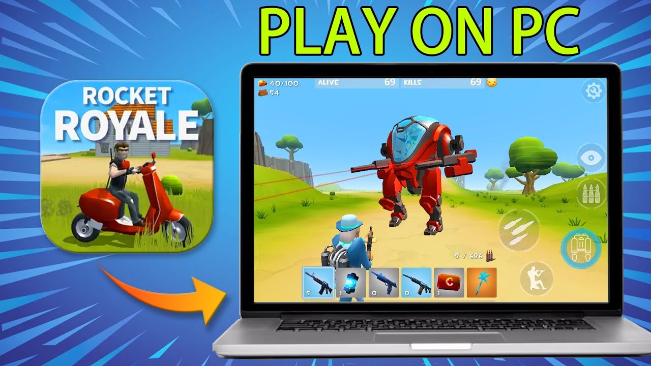 How To Play Rocket Royale on PC & Mac