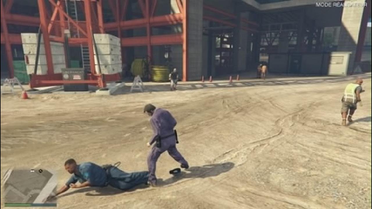 Grand Theft Auto V NPC fails