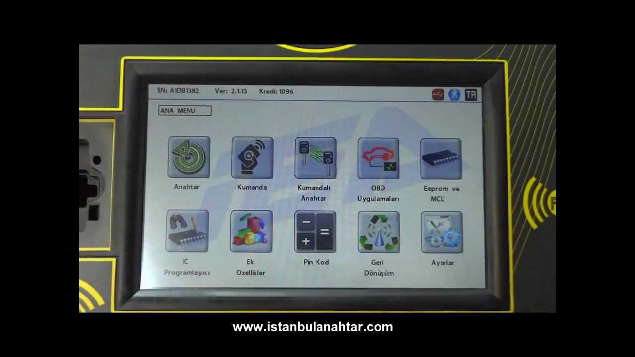 FİAT 48 ÇİPLİ M.MARELLİ  912/9S12 OBD ÜZERİNDEN ANAHTAR VE EMÜLATÖR KUMANDA PROGRAMLAMA