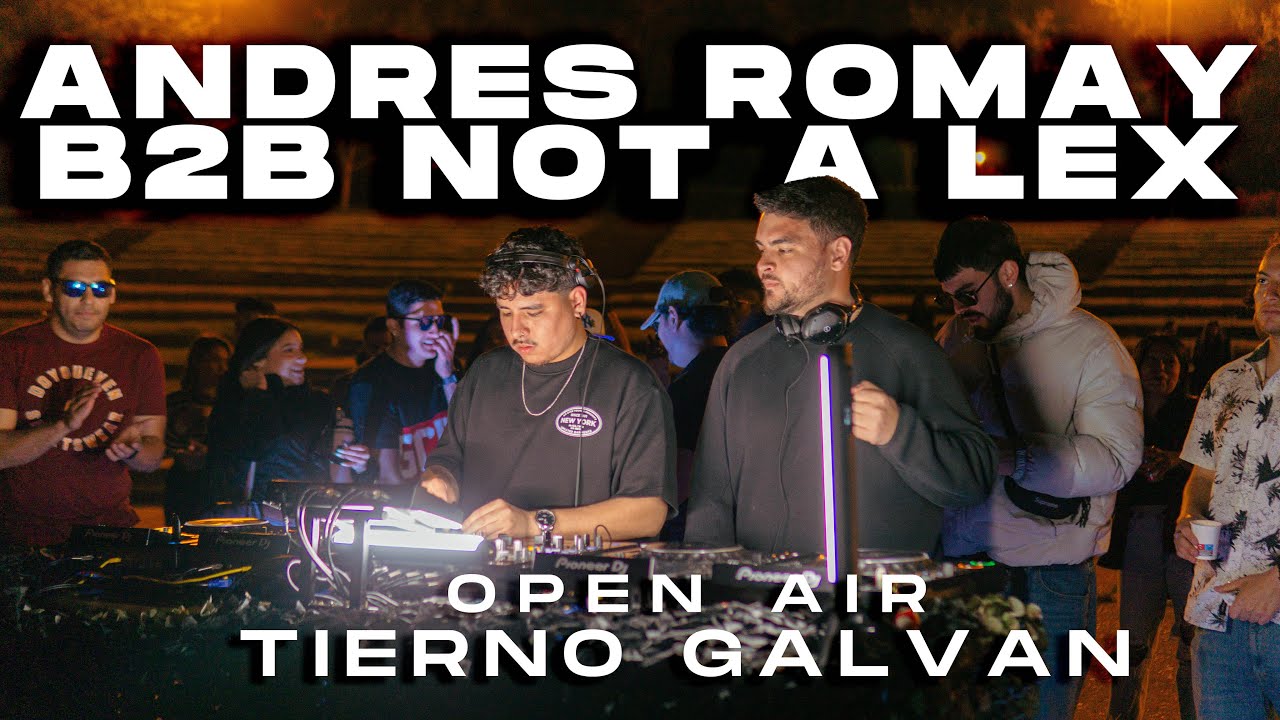 Andres Romay b2b Not A Lex Open Air Live Stream at Tierno Galván #dj #openair #music #djset