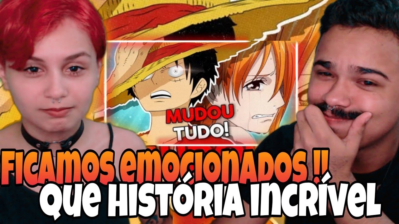 REACT A História que MARCOU ONE PIECE! (cronosfera) react com a namorada