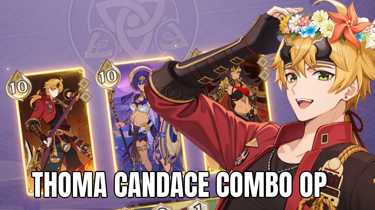 Thoma With Candace Creates Tons Of Shields And Damage! | Genshin TCG