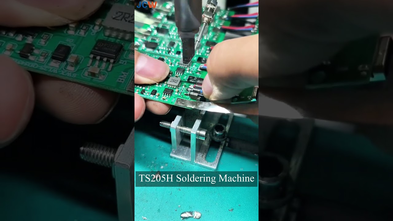 JCW-TS205H | PCB Tin Soldering Machine