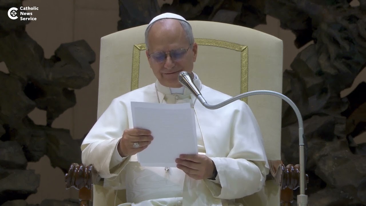 Pope Leo: Scripture leads us to Jesus