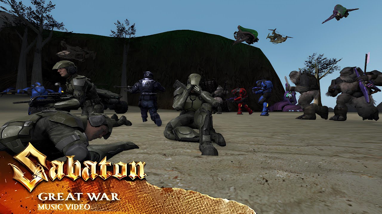 Sabaton - Great War (Halo music video)