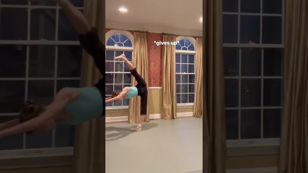 Having an OFF Dance Day! 🩰🫠 #dance #ballet #shorts