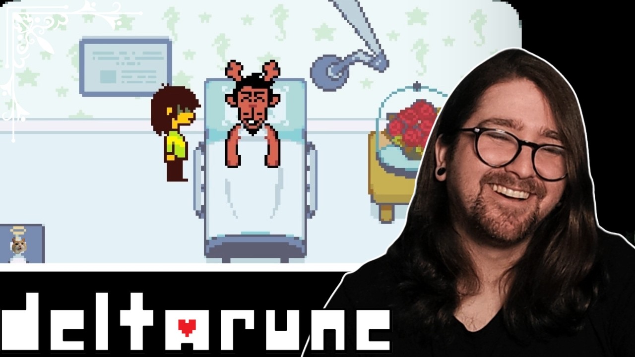 Let's walk into random hospital rooms and talk to people - Deltarune