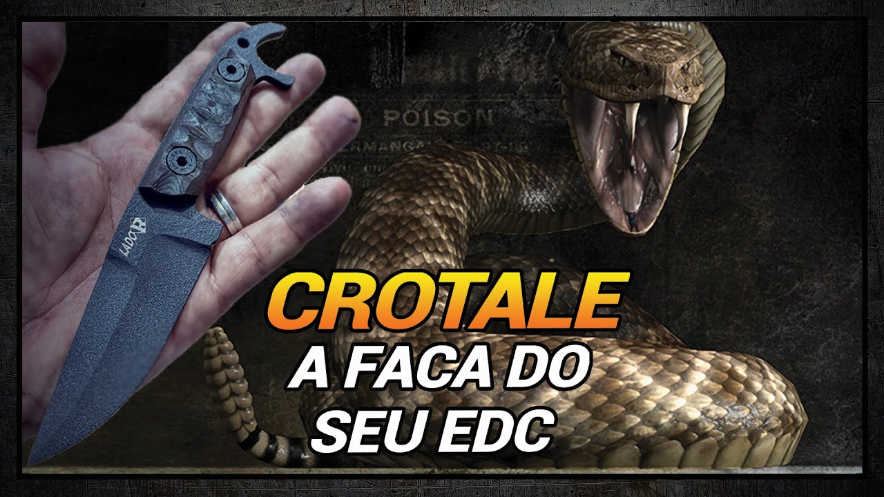 CROTALE | A FACA DO SEU EDC | DEFESA PESSOAL | LADO R