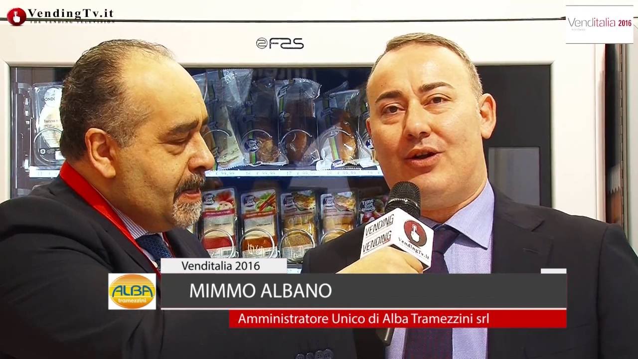 VendingTV.it - Venditalia 2016 - Fabio Russo intervista Mimmo Albano di Alba Tramezzini srl