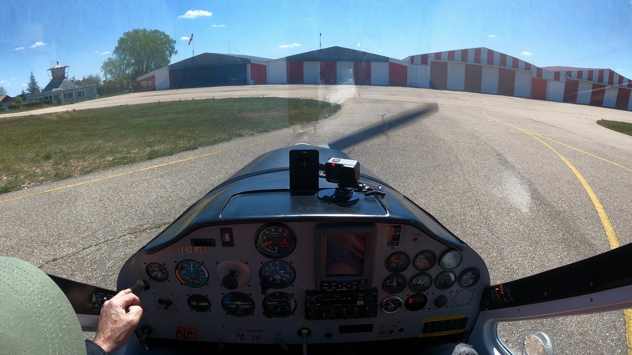 2. Aprendiendo a pilotar en 3 ejes, Tecnam P-92.
