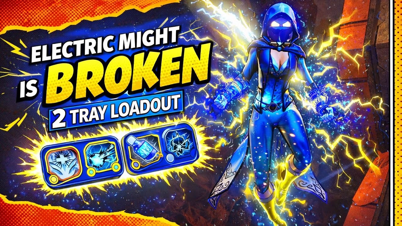 DCUO | Electric Might DPS Is AWESOME! Two Tray Loadout and Rotation (2026)