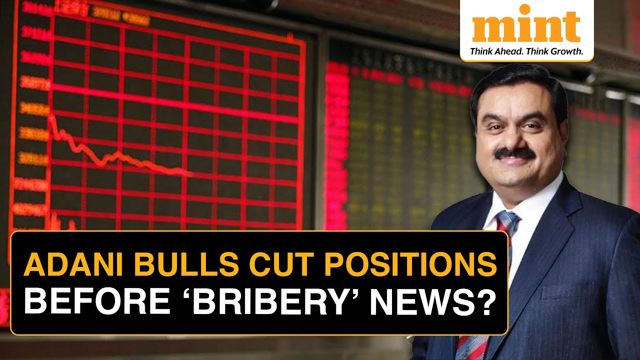 Adani Bribery Case: Some Traders Cut Positions 2 Days Before US Indictment News | What Happened?