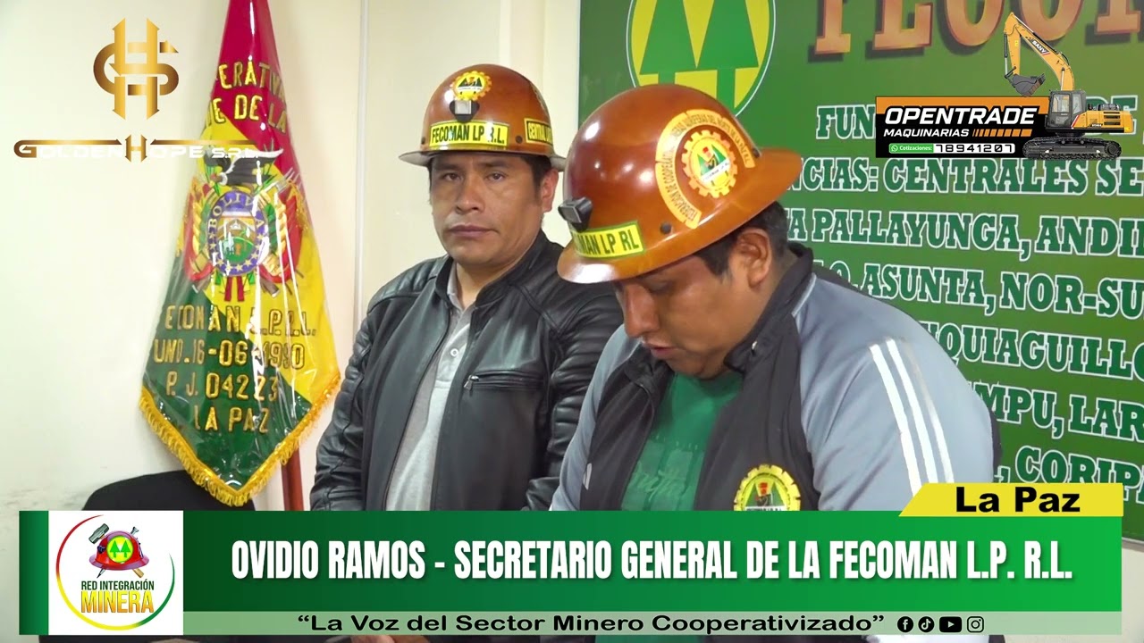 #RedIntegracionMinera I 𝐅𝐄𝐂𝐎𝐌𝐀𝐍 𝐋.𝐏. 𝐑.𝐋. 𝐏𝐎𝐒𝐄𝐒𝐈𝐎𝐍𝐎́ 𝐀𝐋 𝐍𝐔𝐄𝐕𝐎 𝐃𝐈𝐑𝐄𝐂𝐓𝐎𝐑𝐈𝐎 𝐃𝐄 𝐋𝐀 𝐂𝐎𝐎𝐏. 