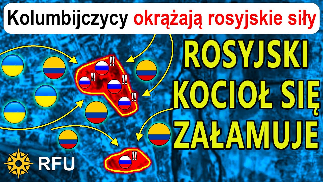Kolumbijskie zespoły szturmowe okrążają i likwidują rosyjskie pozycje w Kupiańsku | RFU News