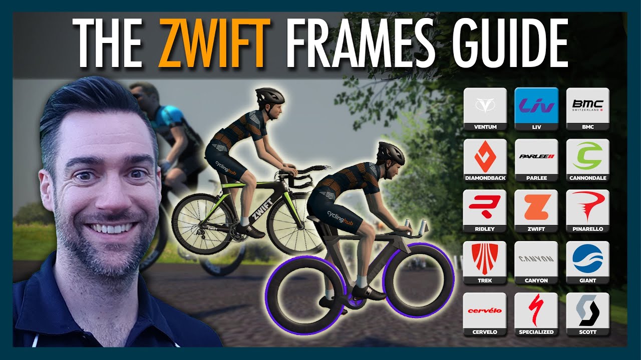 Top 5 Fastest Time Trial and Road Frames in Zwift | Zwift Frames Guide