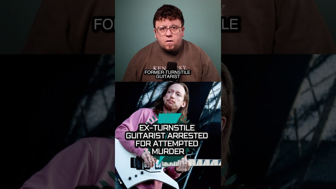 Бывший гитарист группы Turnstile Брэди Эберт арестован по обвинению в покушении на убийство #turn...