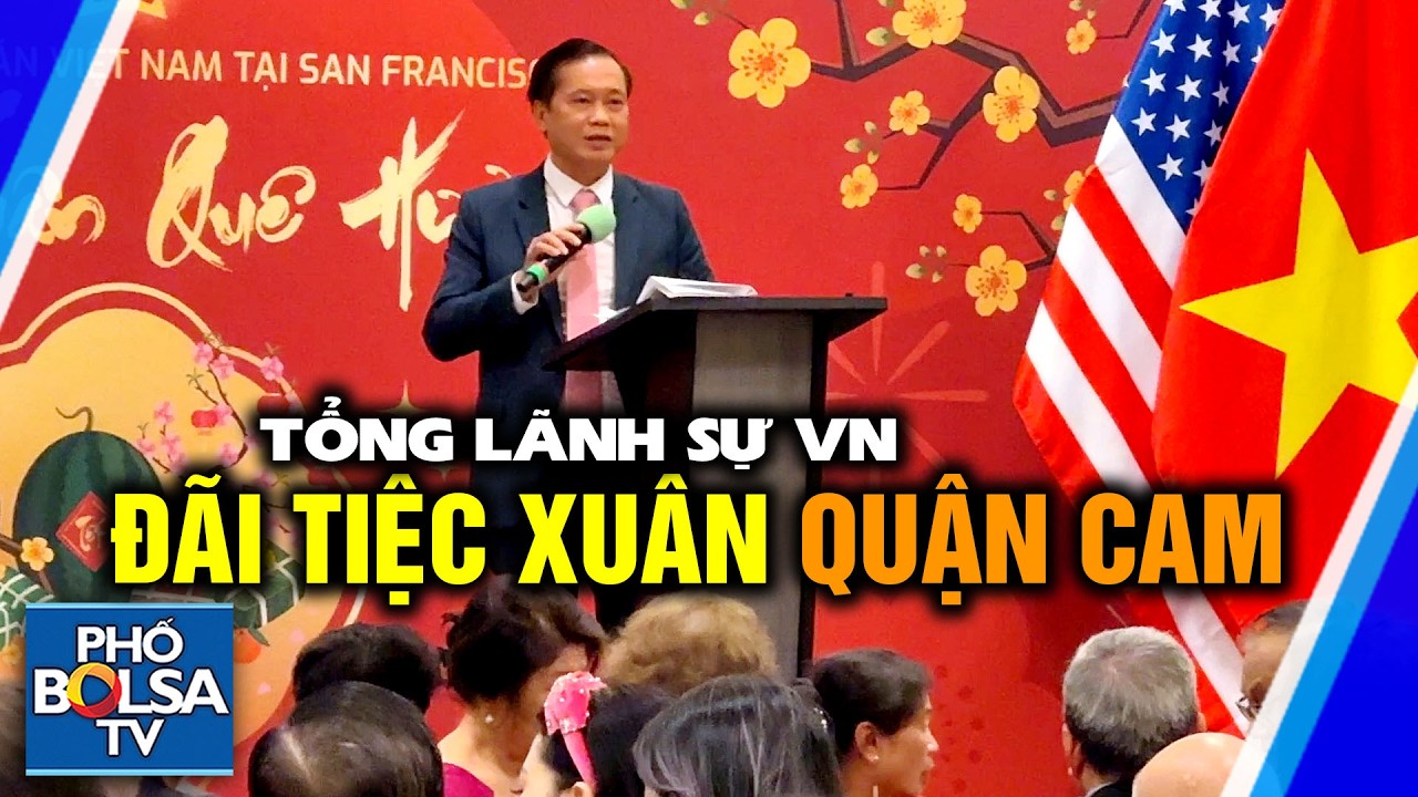 Tổng lãnh sự Việt Nam đãi tiệc Xuân tại quận Cam, nhiều doanh nghiệp, trí thức, nhân sĩ tham dự
