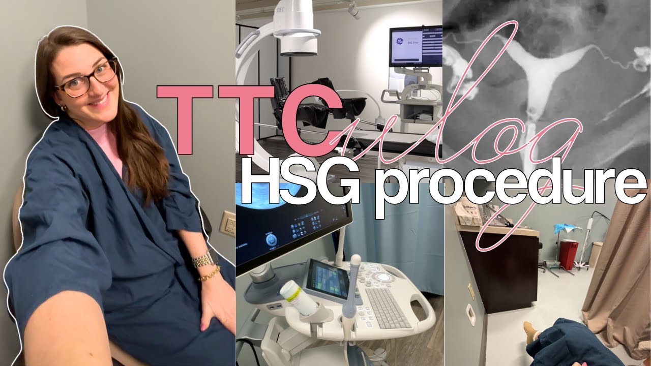 TTC VLOG🎀 I had the HSG procedure... AGAIN. | my experience this time + HSG results & next steps