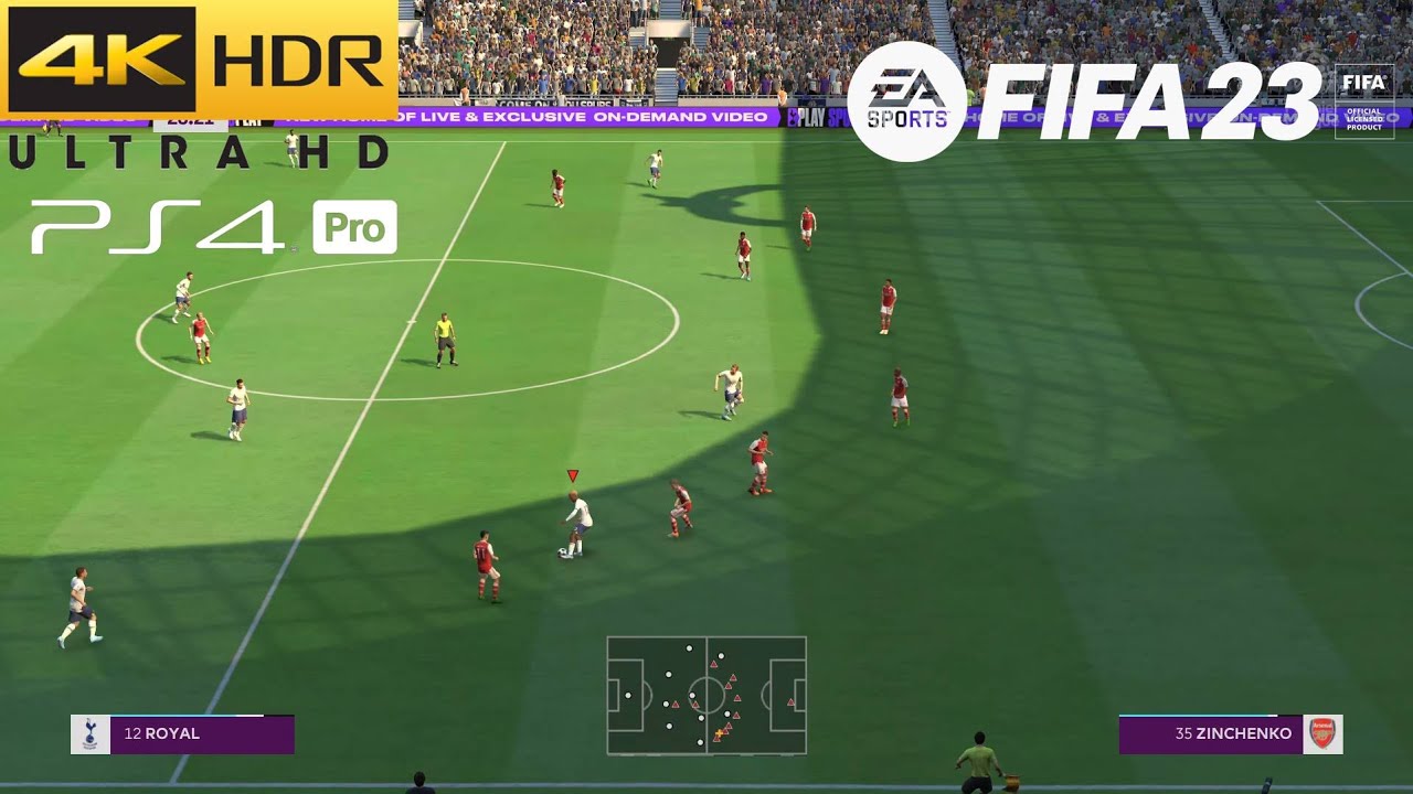 FIFA 23 - Tottenham Hotspur vs Arsenal | PS4 Pro Gameplay [4K HDR]