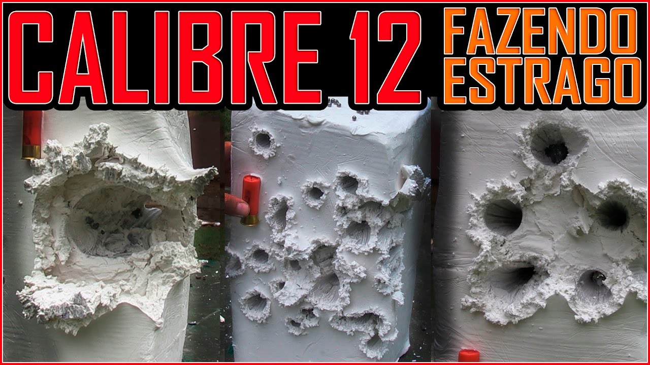 CALIBRE 12 - Testes de Munição ( CBC )