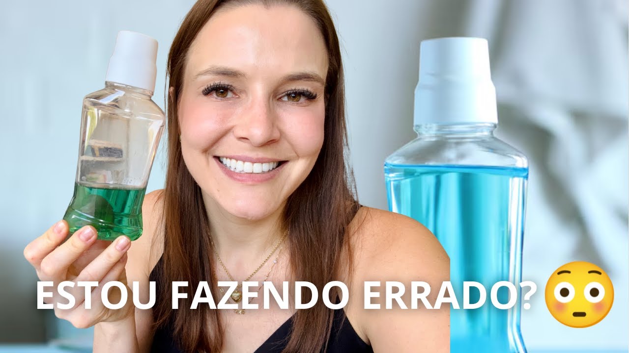 NÃO USE ENXAGUANTE BUCAL antes de ver isso! ⚠️