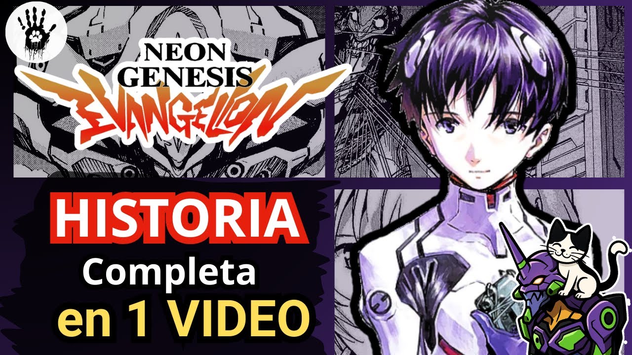 EVANGELION (MANGA): Toda La Historia en 1 VIDEO