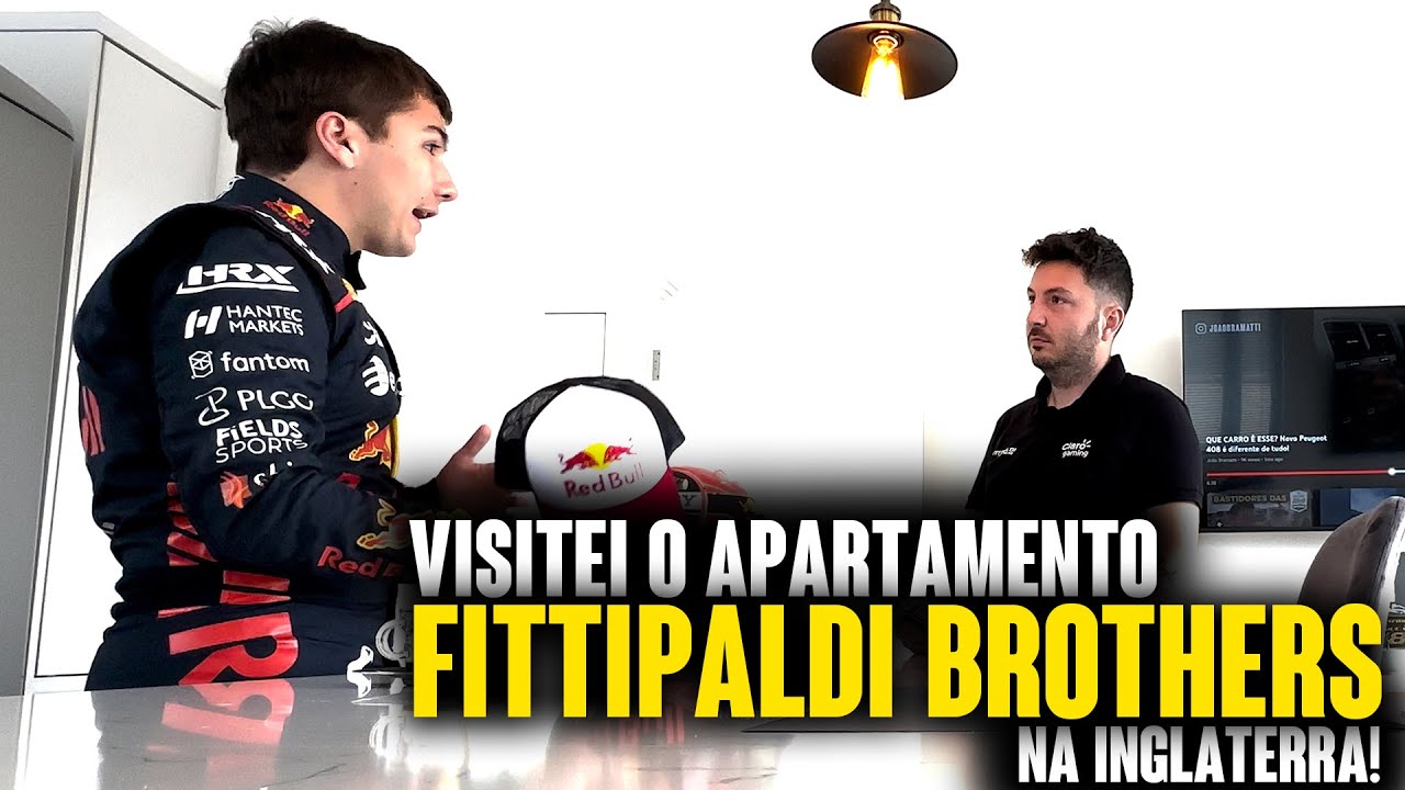 Visitei OS FITTIPALDI BROTHERS na INGLATERRA