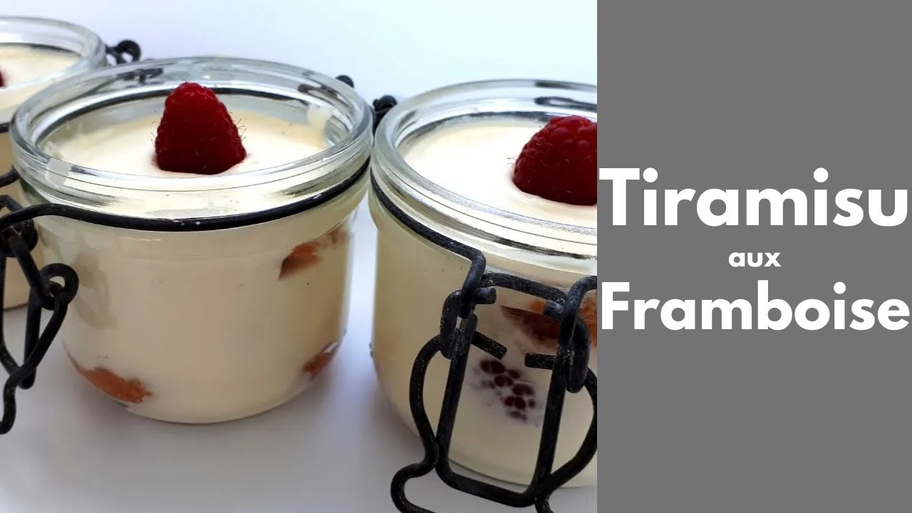 RECETTE de TIRAMISU aux FRAMBOISE (Tous en cuisine avec Seb)