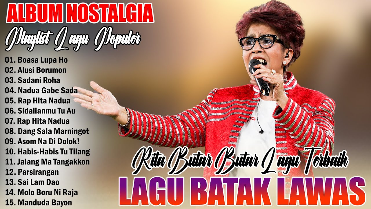 RITA BUTAR BUTAR ALBUM TERPOPULER || LAGU BATAK LAWAS POPULER PALING LARIS , ENAK DIDENGAR