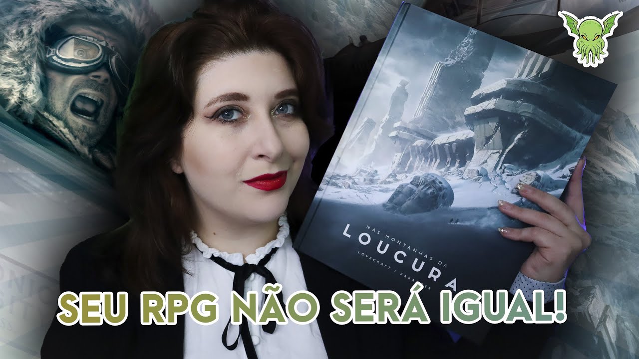 😱 H.P. Lovecraft em Imagens: Nas Montanhas da Loucura é de arrepiar!