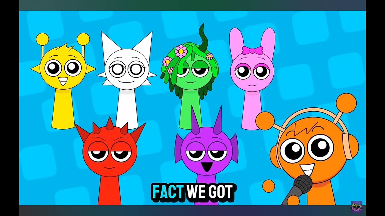 All mistakes in sprunki retake and nomal sprunki