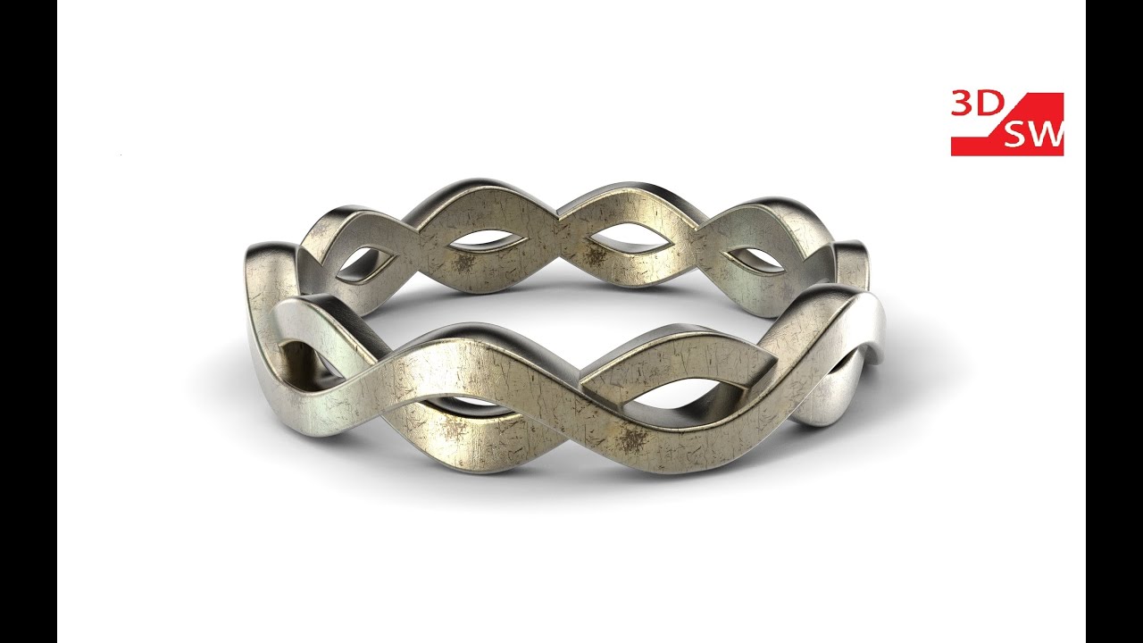 How to make a wedding ring in SolidWorks