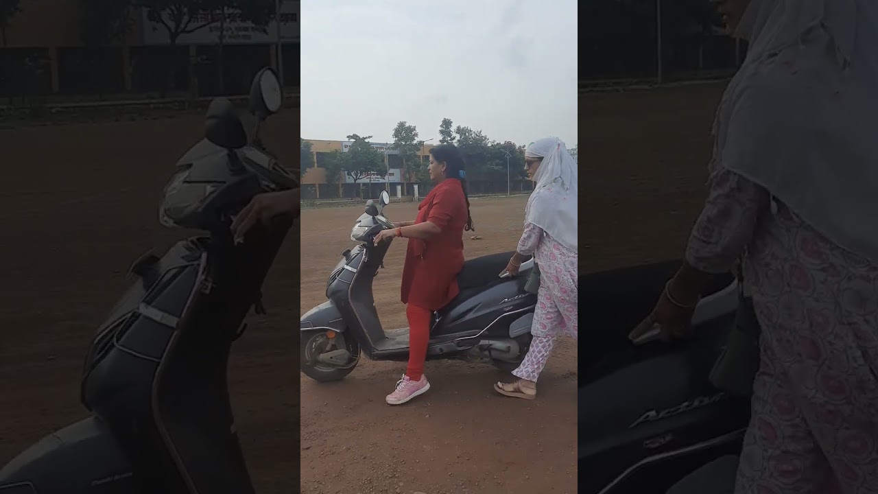 रेस शिकल्यानंतर हळूहळू गाडी चालवण्याचा प्रयत्न करताना माझी स्टुडन्ट
