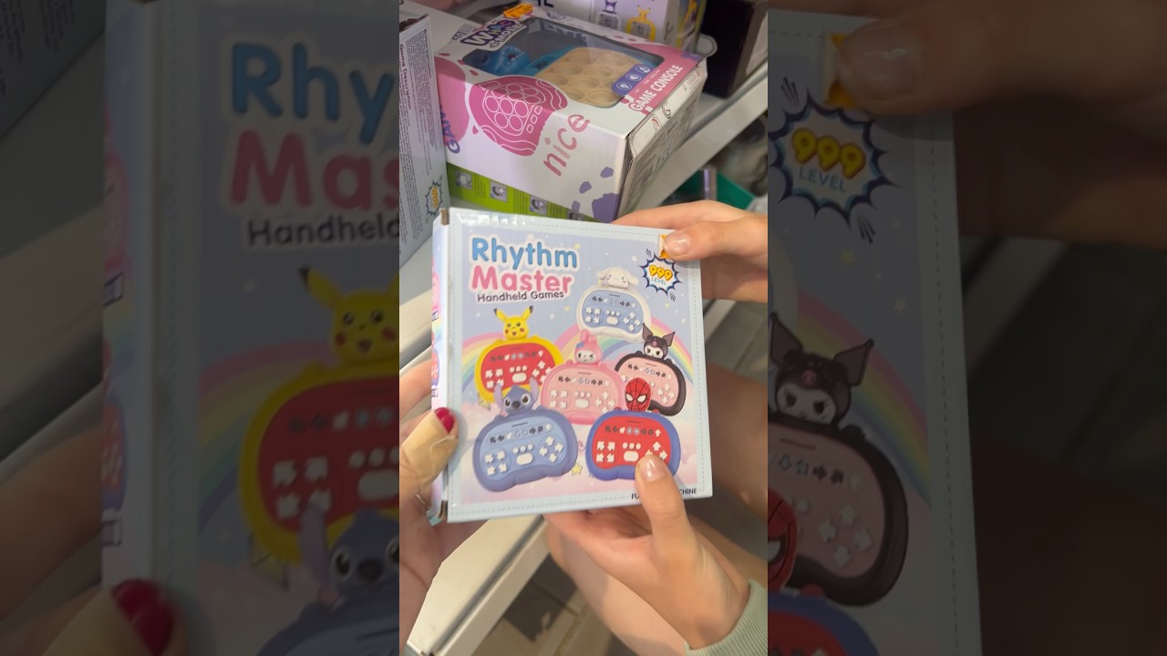 Rhythm Master Handheld Game - Cinnamoroll 🎮💙 #sanrio #kuromi #kawaii #sanriotiy #kuromitoy