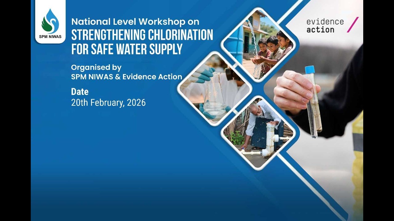 NATIONAL LEVEL WORKSHOP ON STRENGTHENING CHLORINATION FOR SAFE WATER SUPPLY