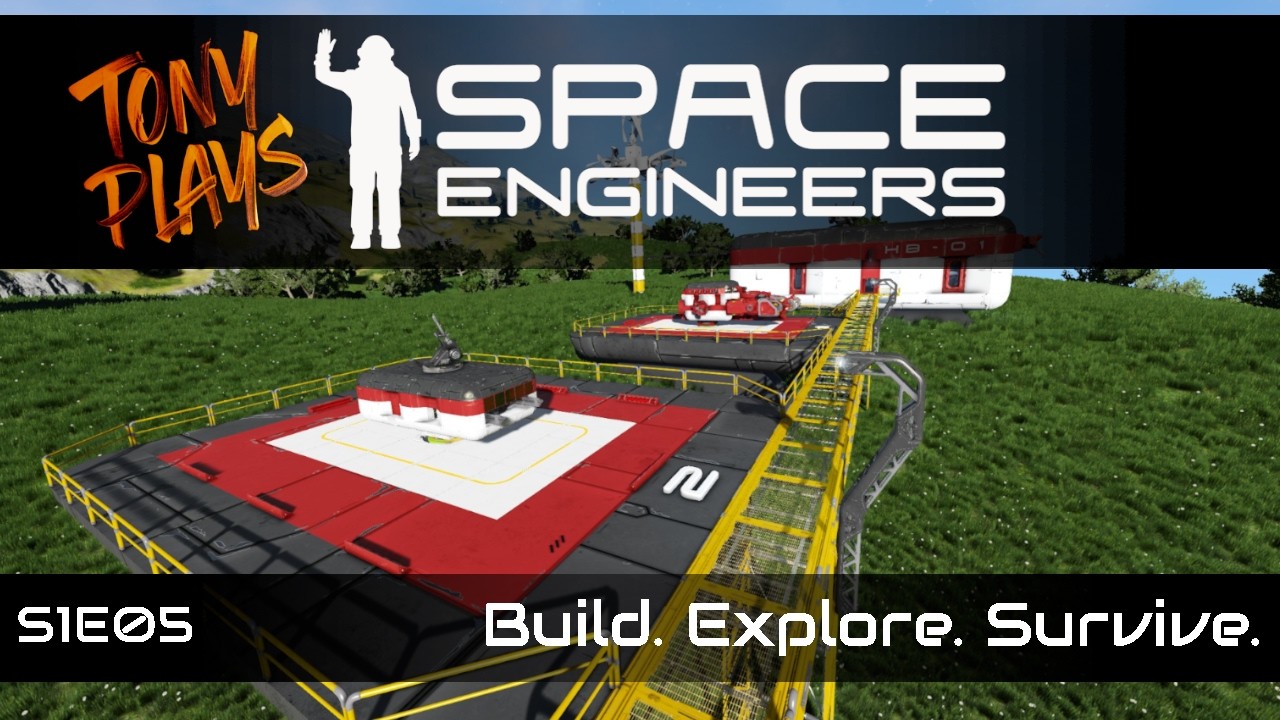 Space Engineers - Build. Explore. Survive - Throwing a Brick at the neighbors. | S1E05