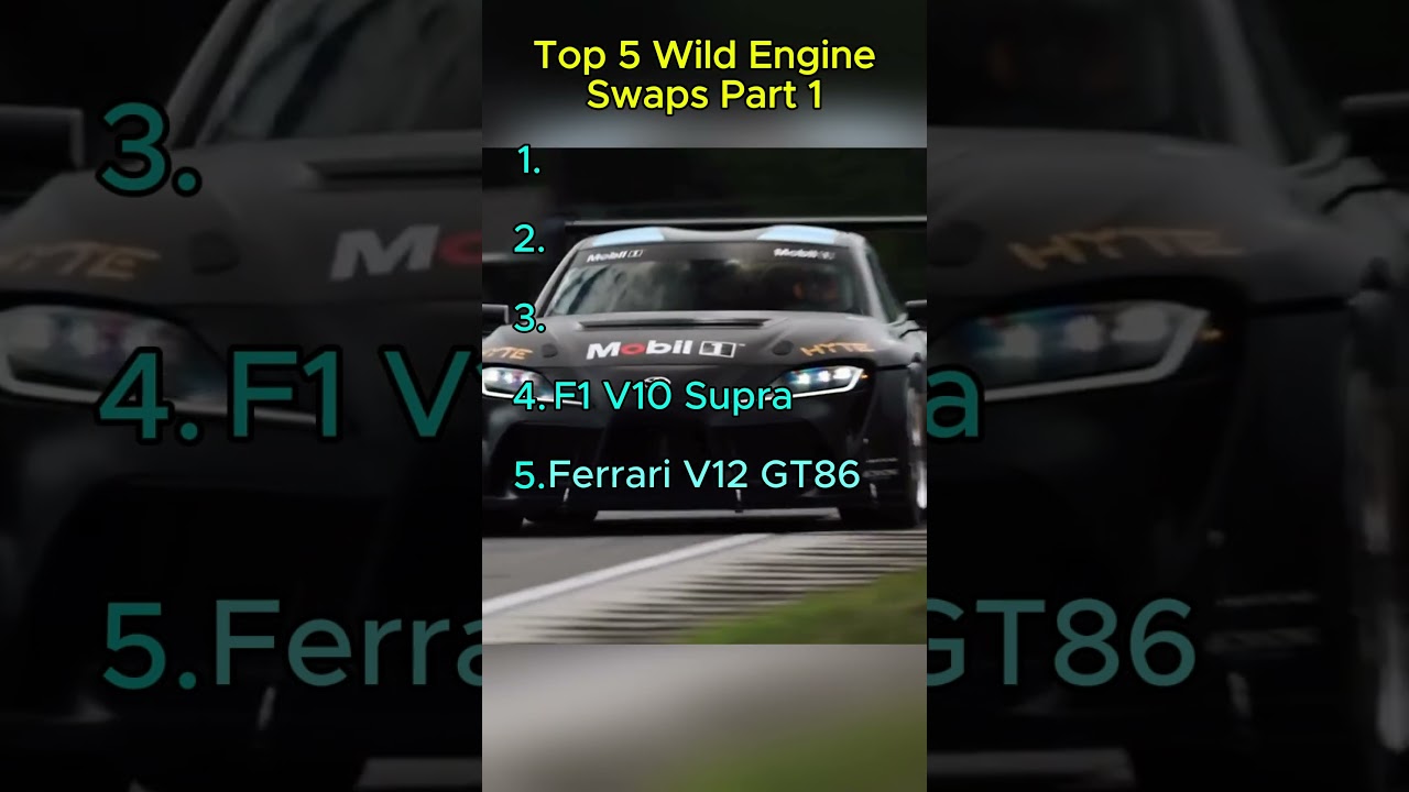 Top 5 Wild Engine swaps
