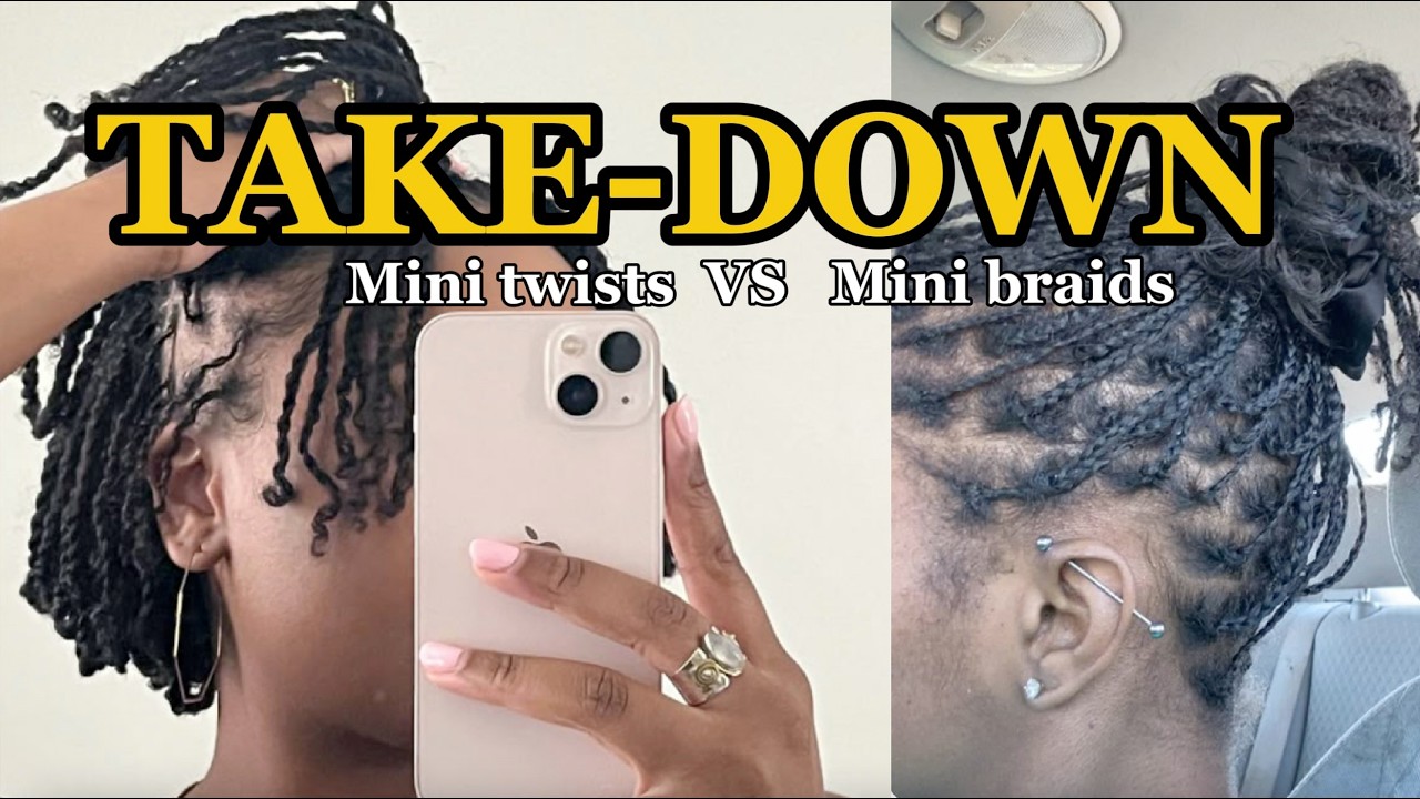 Mini Twists vs Mini Braids - The Takedown and more
