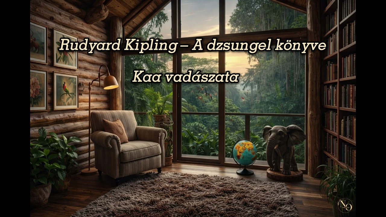 Rudyard Kipling – A dzsungel könyve | Kaa vadászata | hangoskönyv #audiobook #video
