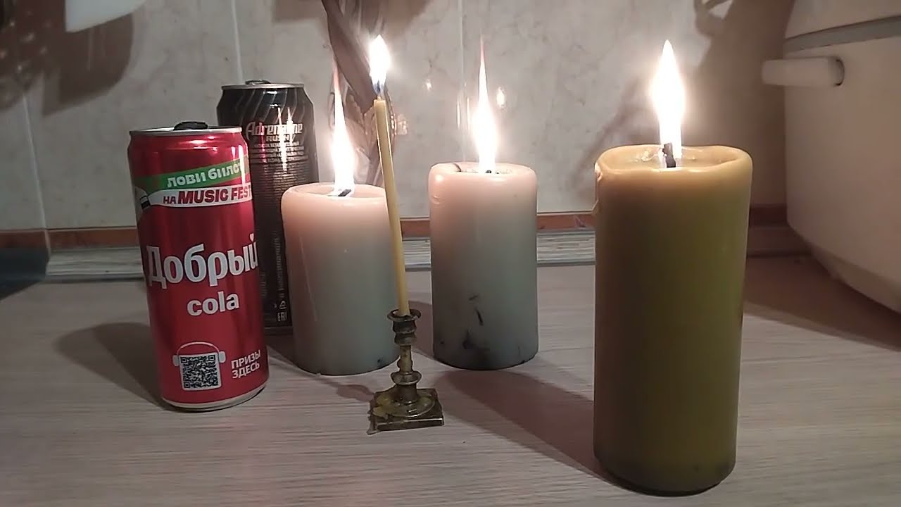 Изготовление свечей в домашних условиях.