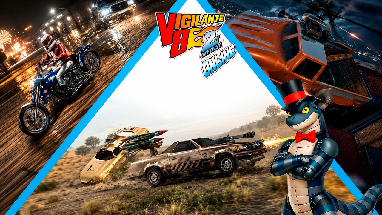 Vigilante 8 - 2nd Offense Online - Gameplay #61 - 8|6 Players