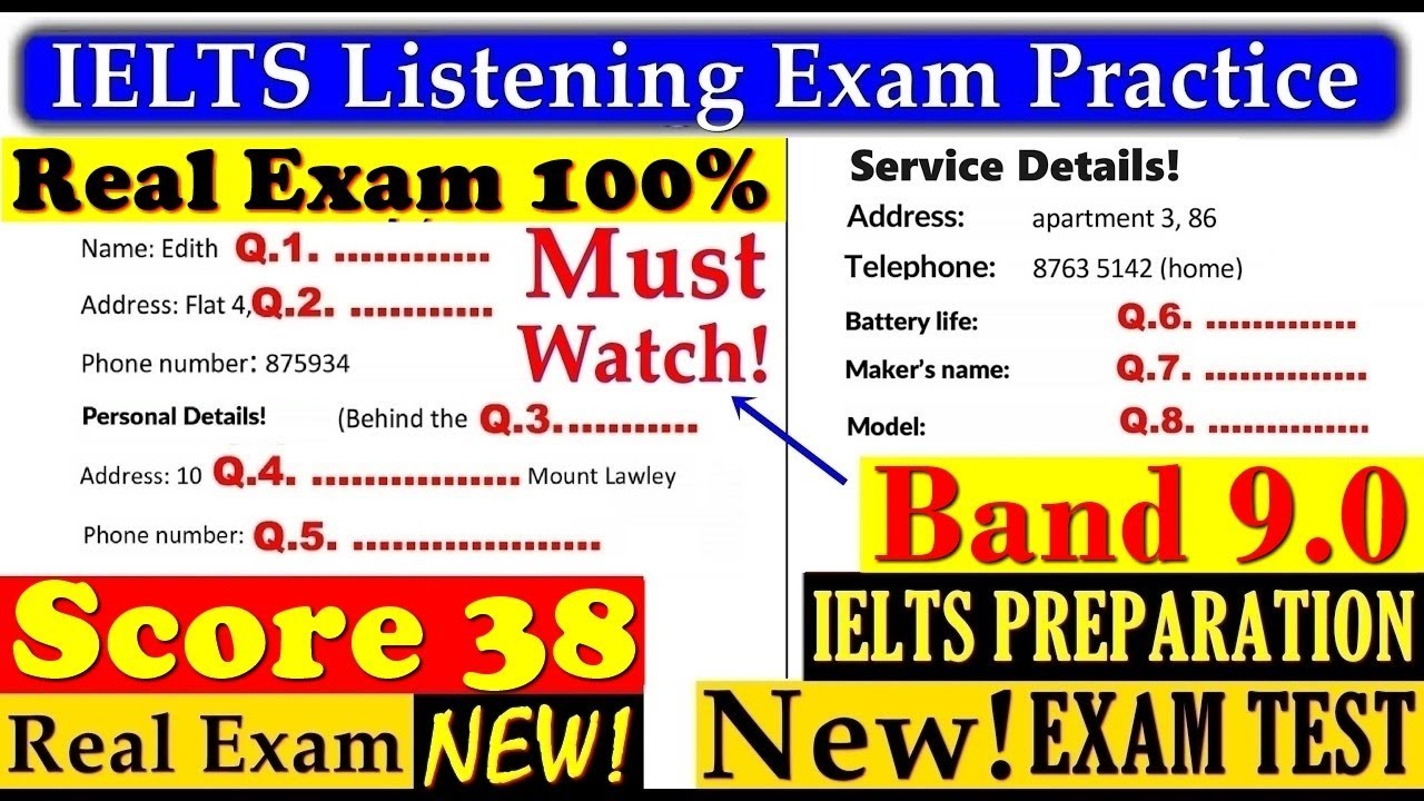 IELTS Listening Practice Test 2026 | New Real IELTS Exam With Answers | 07 Mar 2026
