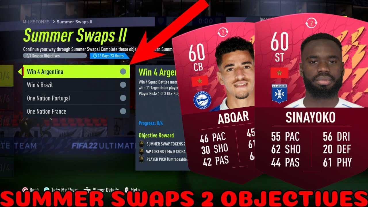HOW TO COMPLETE SUMMER SWAPS 2 OBJECTIVES FAST! - Summer Swaps II Milestones - FIFA 22 Ultimate Team