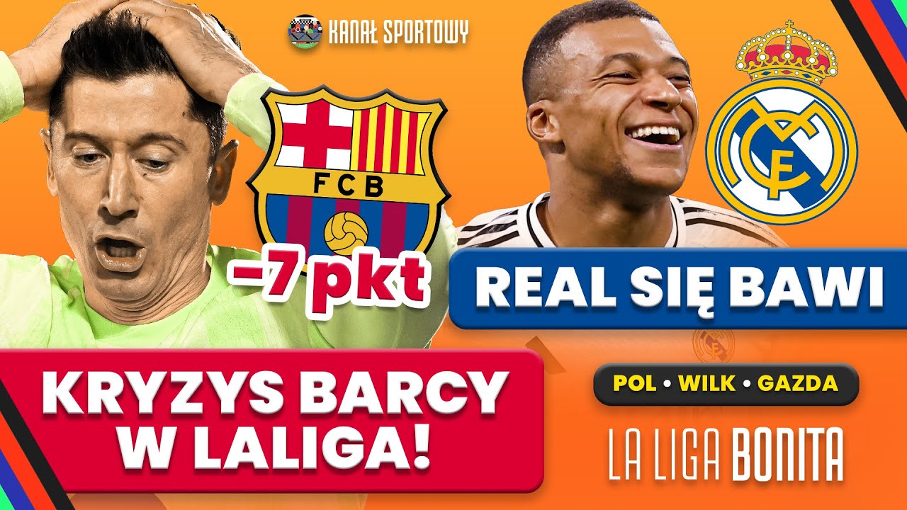 REAL MADRYT LIDEREM, MBAPPE STRZELA! BARCELONA STRACIŁA PUNKTY, PORAŻKA ATLETICO! | LA LIGA BONITA