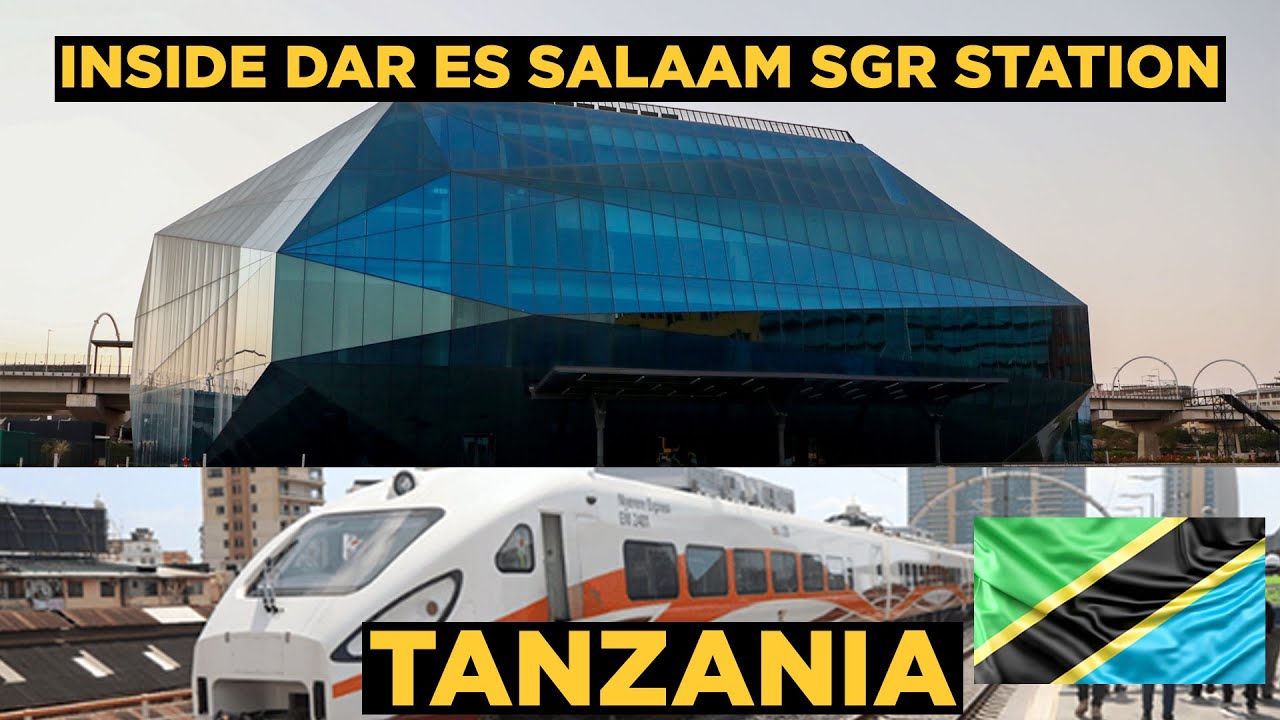 INSIDE TANZANITE TRAIN STATION || DAR ES SALAAM 🇹🇿