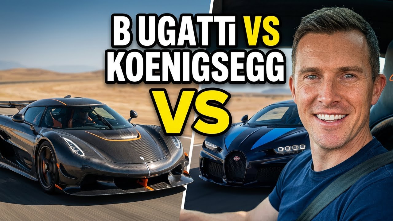 Bugatti and koenigsegg 😍