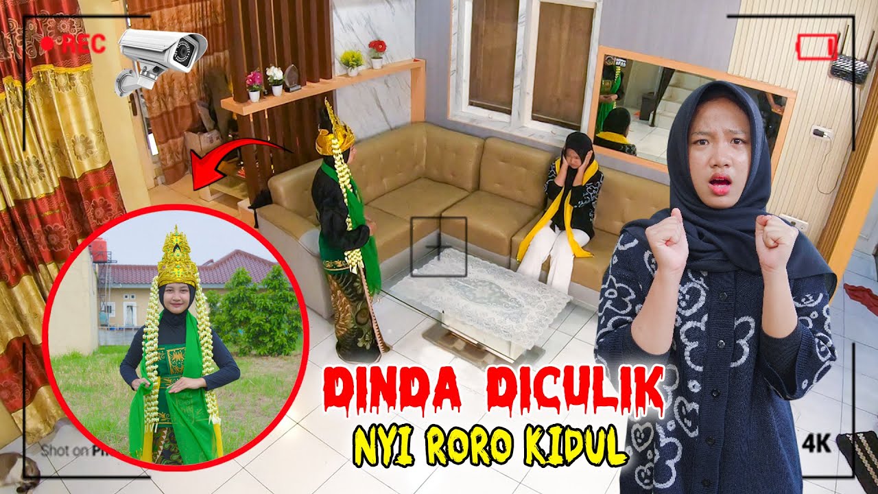 CCTV MENANGKAP DINDA DI CULIK NYI RORO KIDUL