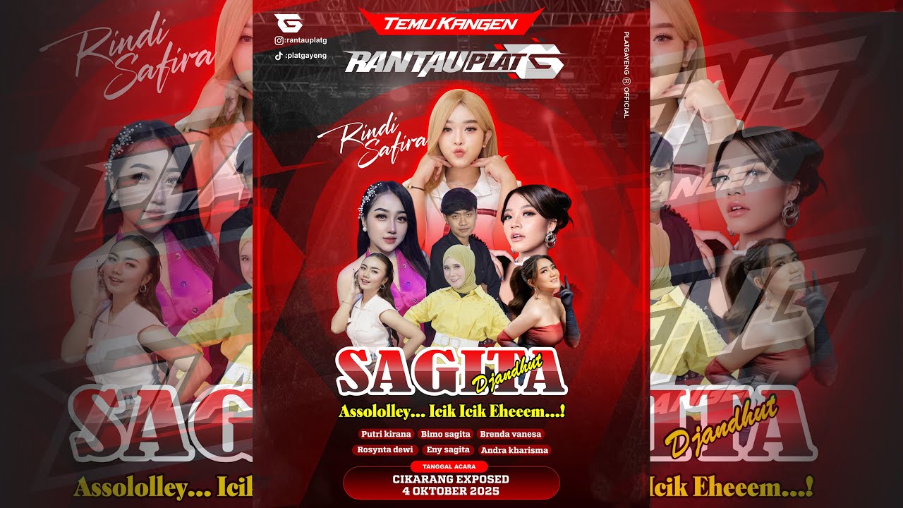 🔴LIVE STREAMING TEMU KANGEN RANTAU PLAT G BERSAMA SAGITA - CIKARANG ESPOSED