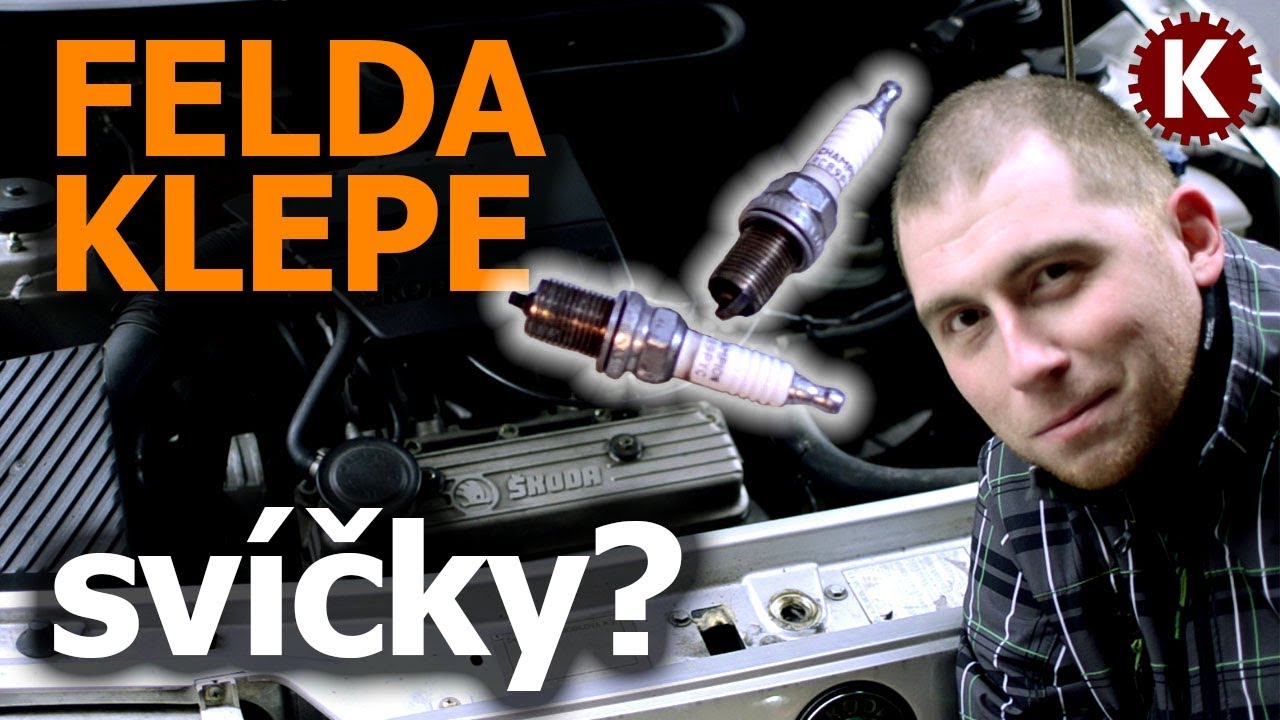 Klepající Škoda Felicia - kontrola svíček