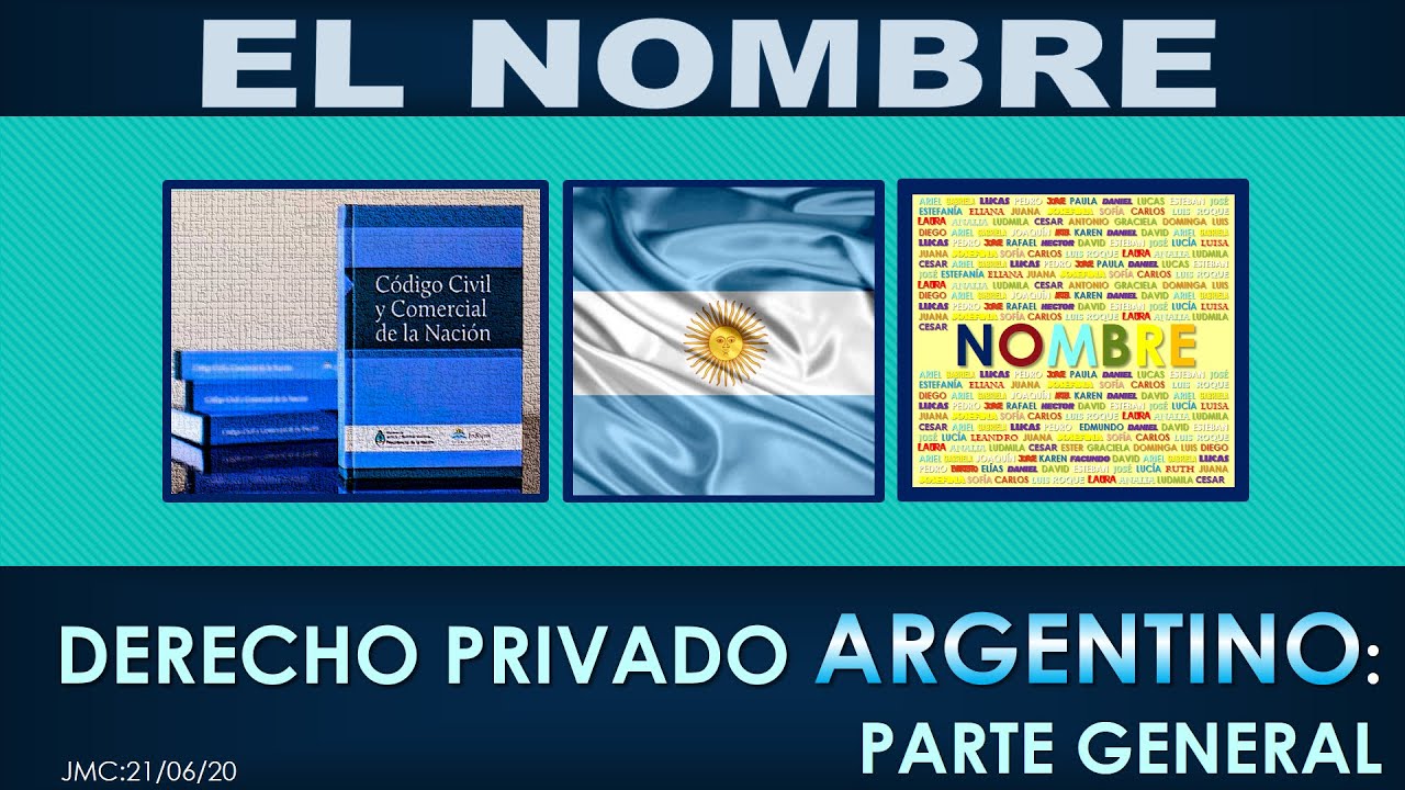 ATRIBUTOS DE LA PERSONALIDAD: EL NOMBRE (PRIMERA PARTE)